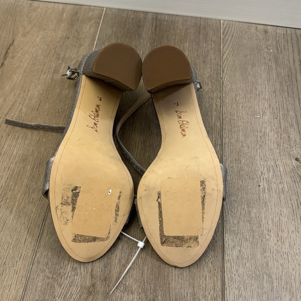 NEW! Sam Edelman Jute Yaro Block Heel Sandal - Size 8.5 👠🚙 - Picture 13 of 14